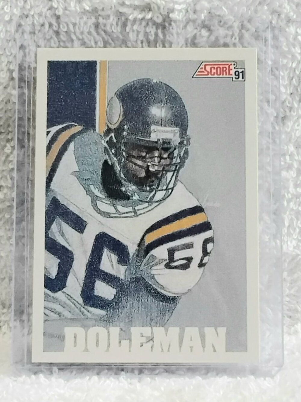 5/$20 Mint 1991 Score Chris Doleman MVP NFL Card 647!!